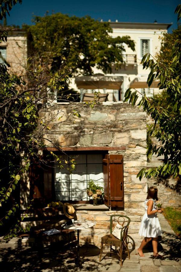 Archontiko Stathopoulou Hotell Ayios Yeoryios Nileias Exteriör bild